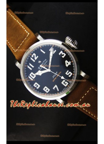 Zenith Pilot Type 20 Extra Special Swiss Replica Watch in Stainless Steel