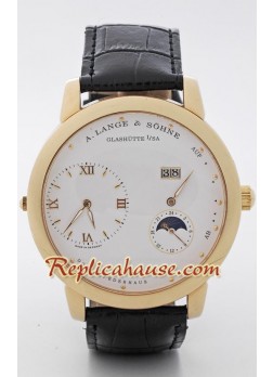 A. Lange and Sohne Lange 1 Moon Phase King Sized Wristwatch ALANGE04