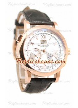 A. Lange and Sohne Datograph Flyback Chronograph Swiss Mens Wristwatch ALANGE18