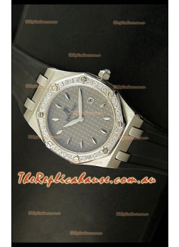 Audemars Piguet Royal Oak Ladies Quartz Replica Watch in Steel Case