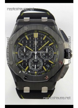 Royal Oak Offshore Chronograph 26420FE Black Ceramic Super Clone Watch 