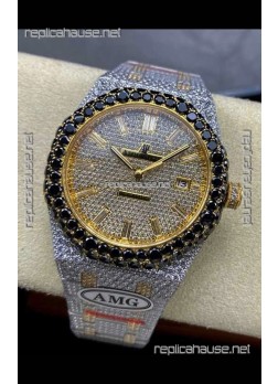 Royal Oak 15400 Iced Out Super Clone Edition 2 Super Clone Watch 