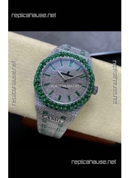 Royal Oak 15400 Iced Out Super Clone Edition 13 Super Clone Watch 