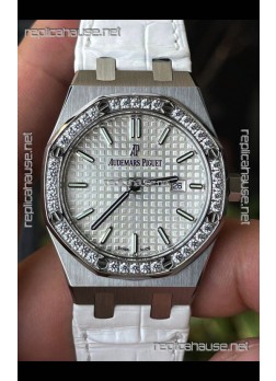 Royal Oak 67651IP 33MM 904L Blue Dial Super Clone Watch 