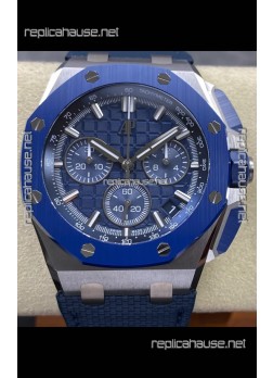 Royal Oak Offshore 26420CE Blue Dial Stainless Steel Super Clone Watch 