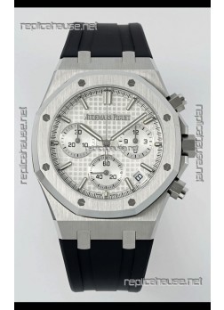 Royal Oak Chrono 26240 White Dial Super Clone Watch 