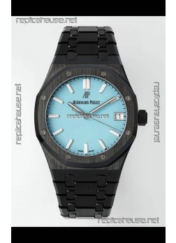 Royal Oak 15500 Tiffany Blue Dial Ceramic Super Clone Watch 