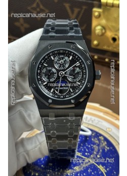 Royal Oak 26579CE Perpetual Calendar Black Ceramic Super Clone Watch 
