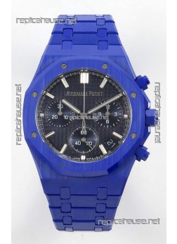 Royal Oak Chrono 26240 Blue Ceramic Super Clone Watch 