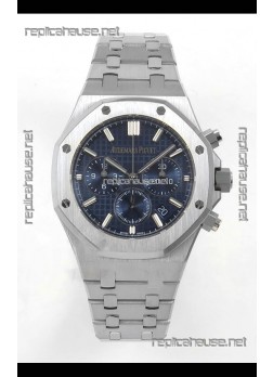 Royal Oak Chrono 26240 Blue Dial Steel Caing Super Clone Watch 