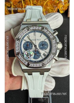 Royal Oak Chrono 26231 Steel Casing Rubber Strap Super Clone Watch 