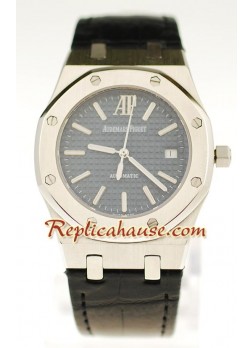Audemars Piguet Royal Oak Black Dial Swiss Wristwatch ADPGT89