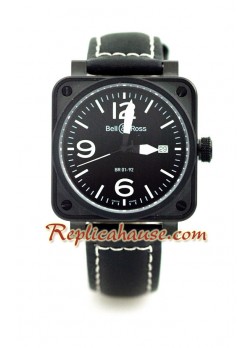 Bell and Ross BR01-92 Limited Edition Swiss Wristwatch - MidSized BELLRS33