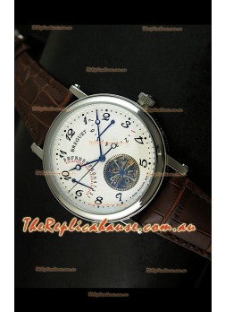 Breguet Retrograde Day/Date Japanese Automatic Watch with Tourbillon
