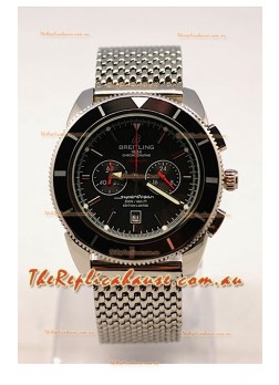 Breitling SuperOcean Heritage Swiss Replica Watch - Black Dial