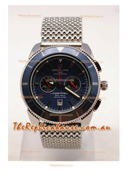 Breitling SuperOcean Heritage Swiss Replica Watch - Dark Blue Dial