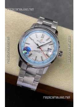 Top Time B31 38mm White Dial Steel Strap Super Clone Watch 