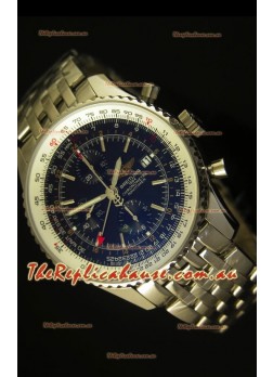 Breitling Navitimer World GMT - 1:1 Mirror Ultimate Edition Black Dial