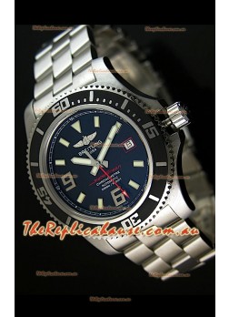 Breitling SuperOcean Abyss Swiss Replica Watch - 1:1 Mirror Replica - 44MM Red Markers