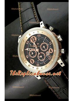 B.R.M V Series Japanese Watch in Gold
