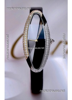 Cartier Baignoire Allongée 21MM Swiss Quartz Watch 