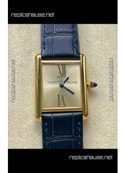 Cartier Tank Louis 25MM Swiss Quartz Movement Gold Case