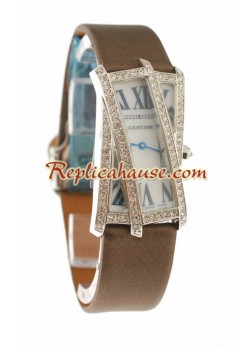 Cartier Tank Crash Swiss Ladies Wristwatch CTR240