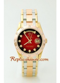 Rolex Day Date Three Tone Wristwatch ROLX539