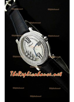 Chopard Happy Sport Swiss Ladies Watch with Purple Strap