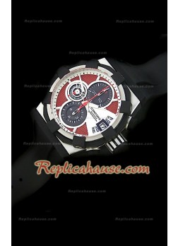 Concord C1 Swiss Replica Watch in Red Dial