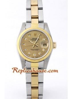 Rolex DateJust - Two-tone-Lady's ROLX123