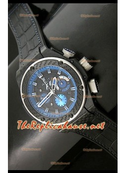Hublot King Power F1 Carbon Swiss Watch in Blue