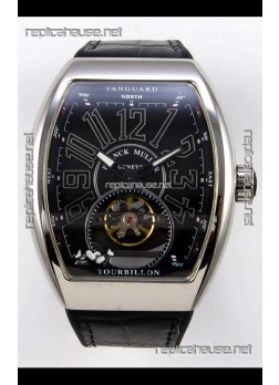 Franck Muller V45 Tourbillon Stainless Steel Super Clone Watch 