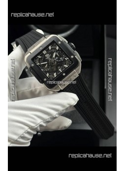 Hublot Square Bang Unico Titanium Case Super Clone Watch 