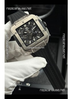 Hublot Square Bang Unico Titanium Case Ceramic Bezel Super Clone Watch 