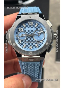Hublot Big Bang Original Titanium Coal Blue 43MM Super Clone Watch 
