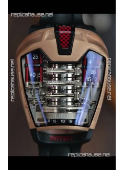 Hublot MP-05 La Ferrari DLC Coated Titanium Casing Hyper Clone Watch 