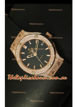 Hublot Classic Fusion 39MM Rose Gold Diamonds Case