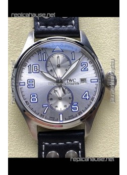 IWC PILOT'S Monopusher Steel Dial Replica Watch  