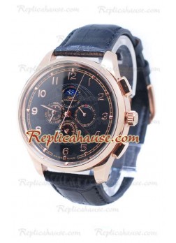 IWC Da Vinci Perpetual Calendar Chronograph Gold Wristwatch IWC-20110524
