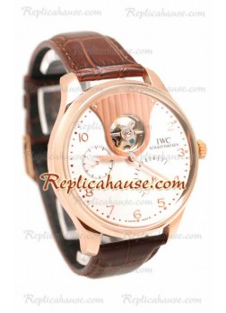 IWC Portuguese Tourbillon Mystere Wristwatch IWC156