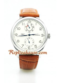 IWC Power Reserve Wristwatch IWC166