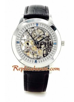 Jaeger LeCoultre Skeleton Swiss Wristwatch JGRLCT05