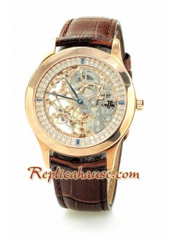 Jaeger LeCoultre Skeleton Swiss Wristwatch JGRLCT06