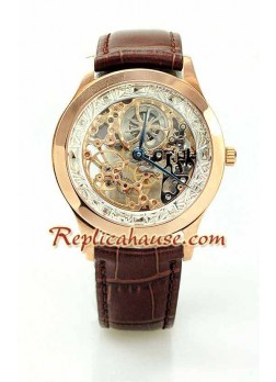 Jaeger LeCoultre Skeleton Swiss Wristwatch JGRLCT07