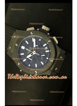 Hublot Big Bang Black Ceramic Case Watch in Quartz Movement