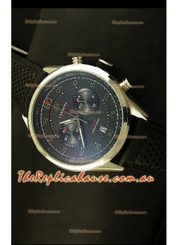 Tag Heuer Carrera Calibre 36 Flyback Black Dial Replica Watch - Quartz Movement