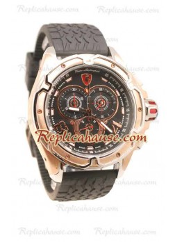 Lamborghini Mesh Chronograph Japanese Wristwatch LAMBO05