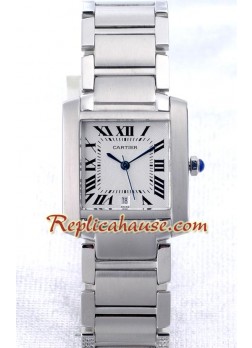 Cartier Tank Francaise Grand Modele Men's CTR244