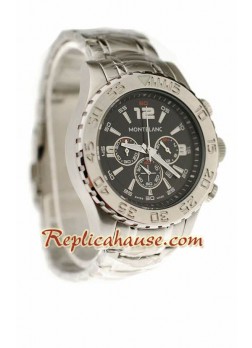 Mont Blanc Sports Chronograph Wristwatch MBLNC05